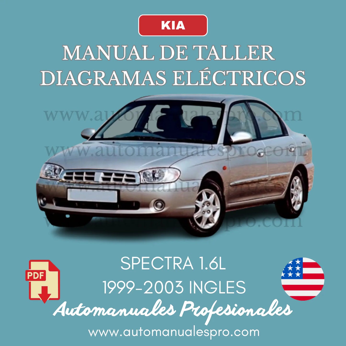 Manual de Taller y Diagrama Eléctrico Kia Spectra 1999-2003