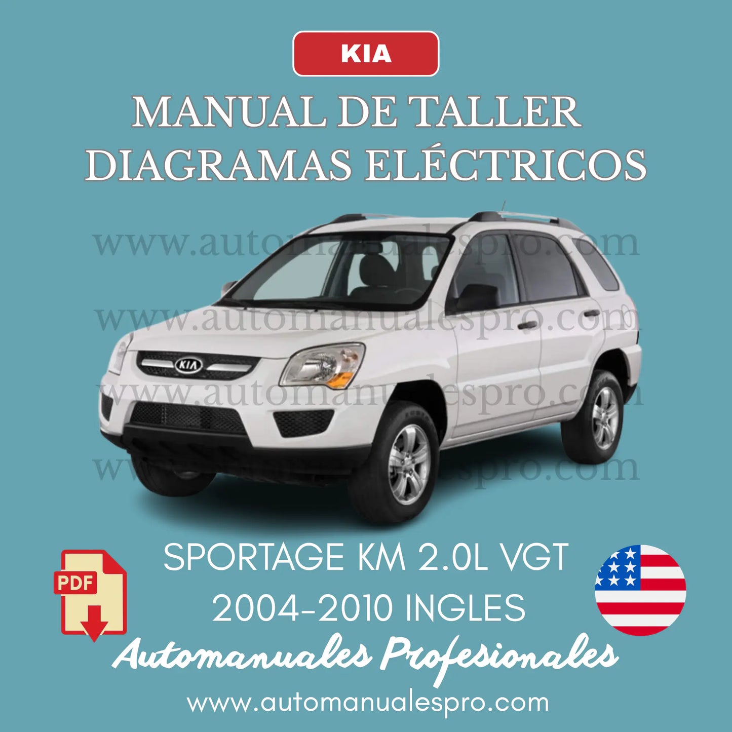 Manual de Taller y Diagrama Eléctrico Kia Sportage 2004-2010