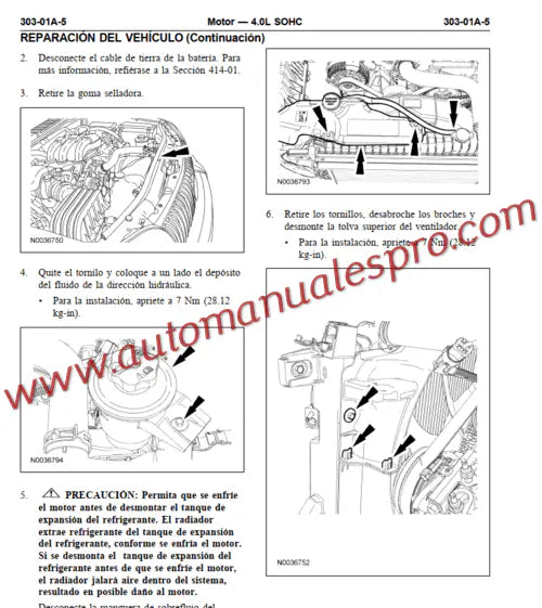 Manual de Taller y Diagramas Ford Explorer 2006-2010 Español