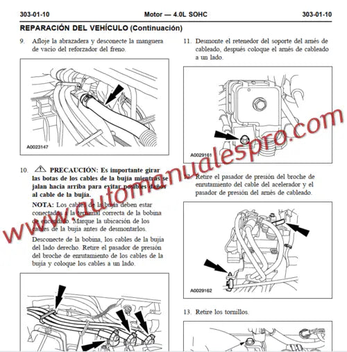 Manual de Taller Diagramas Ford Explorer Sport Trac Español