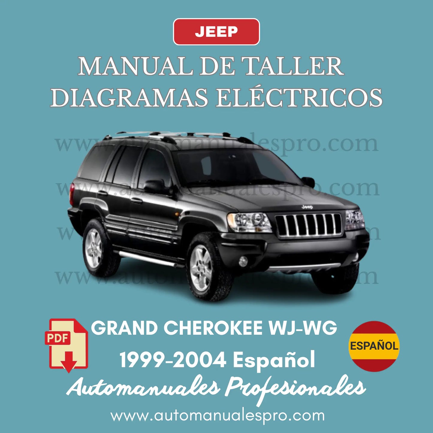 Manual Taller Jeep Grand Cherokee WJ - WG 1999-2004 Español