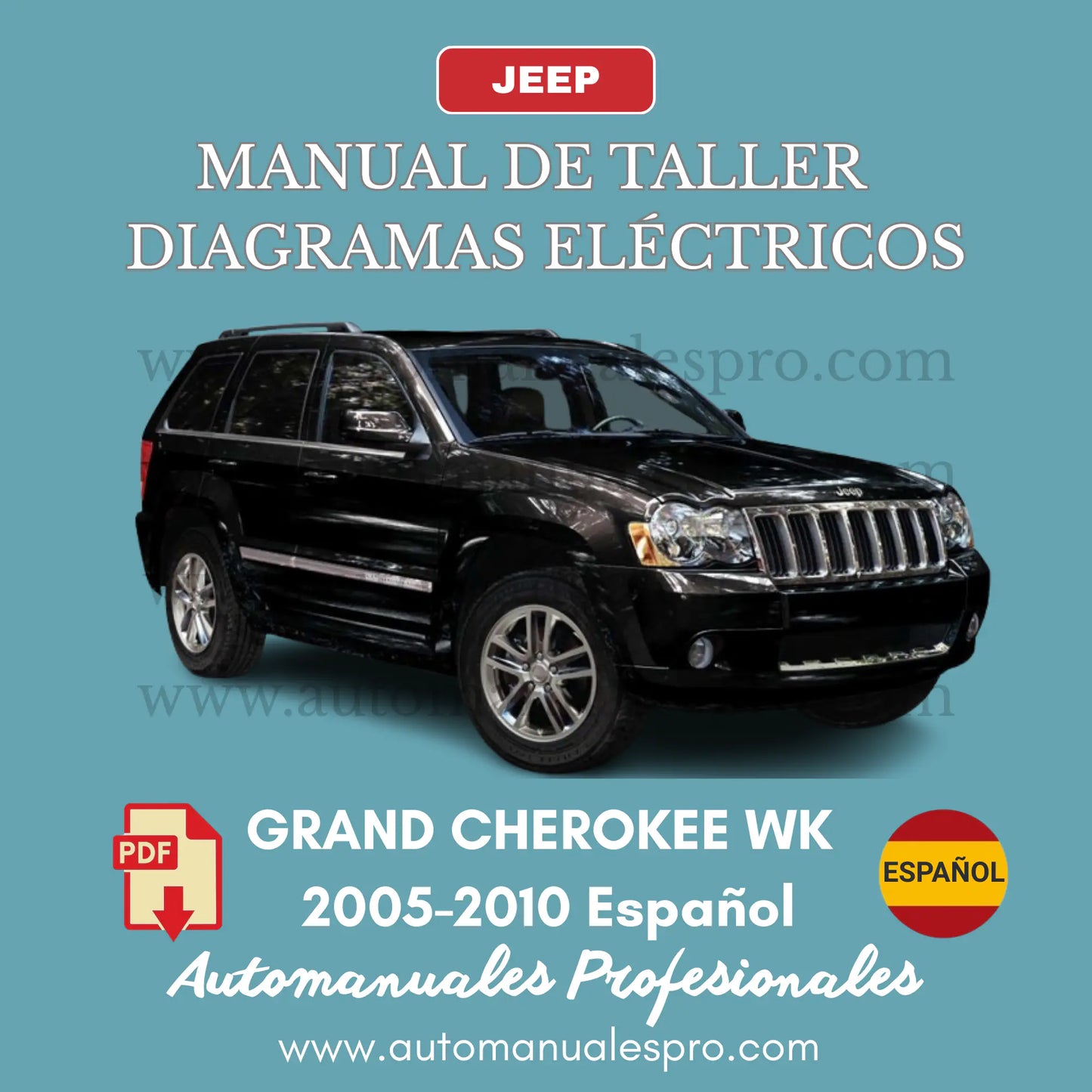 Manual Taller Jeep Grand Cherokee WK - WH 2005-2010 Español