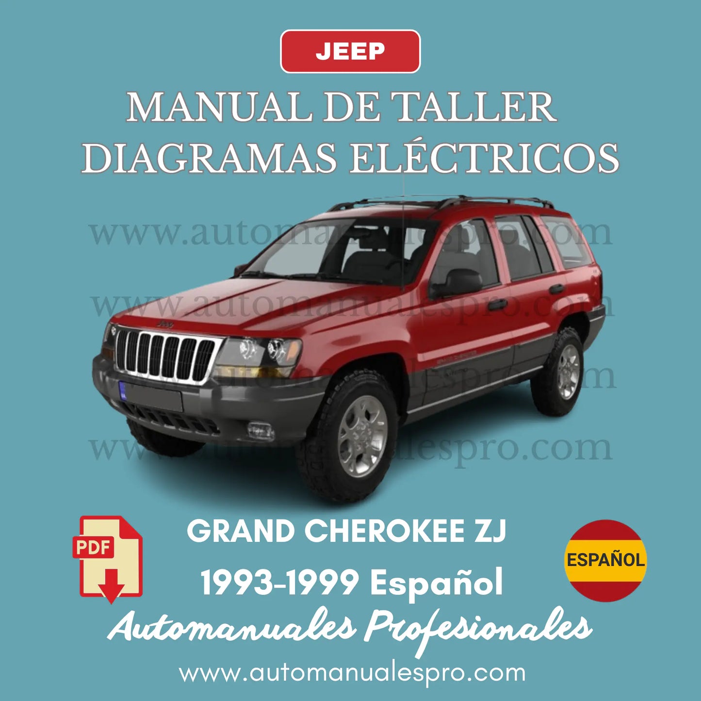 Manual Taller Jeep Grand Cherokee ZJ - ZG 1993-1998 Español