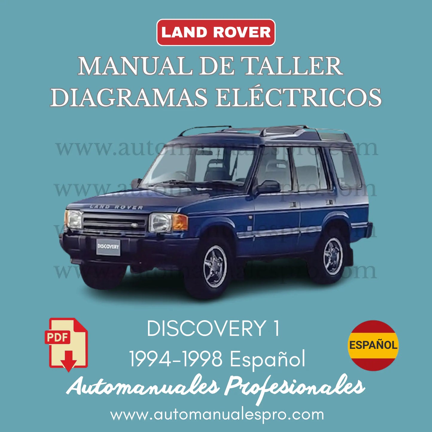 Manual de Taller Land Rover Discovery 1 1994-1998 Español