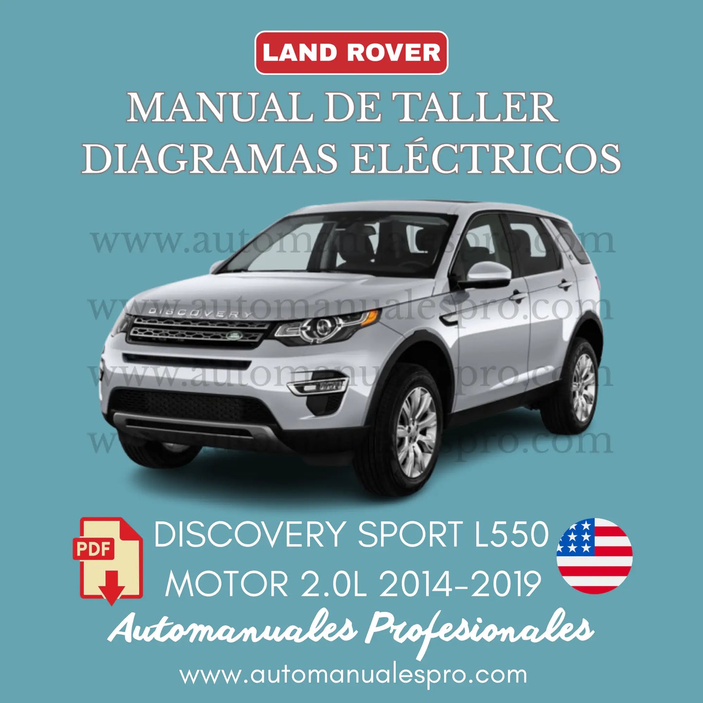 Manual de Taller Land Rover Discovery Sport L550 (2014-2019)