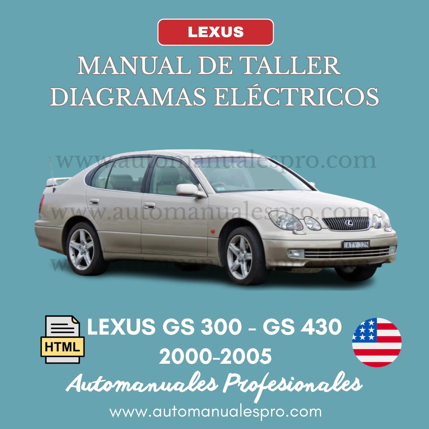 Manual de Taller y Diagramas Lexus GS300 y GS400 1998-2005