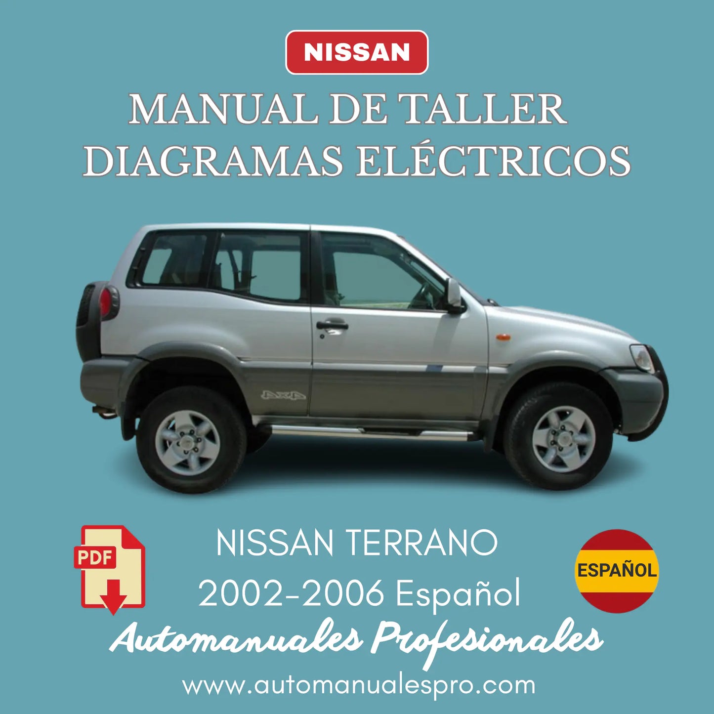 Manual de Taller Nissan Terrano R20 2002-2006 Español