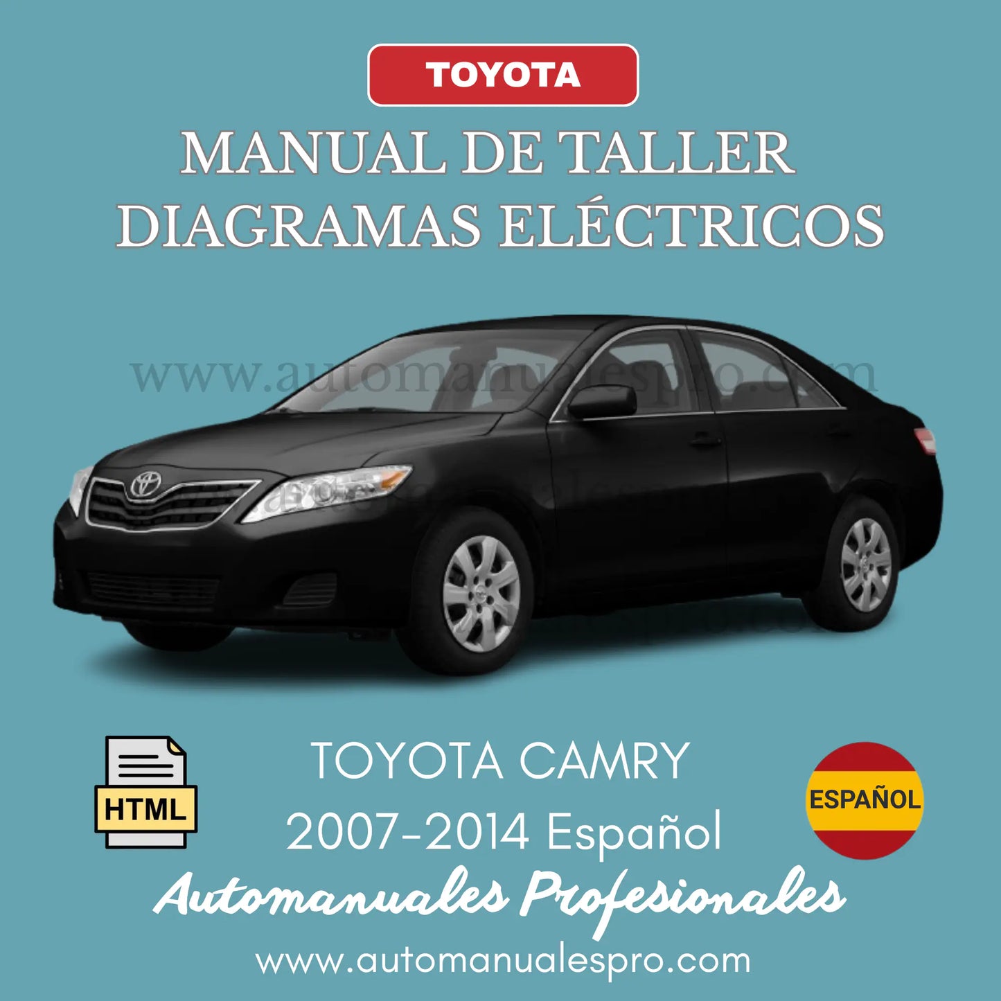 Manual de Taller y Diagramas Toyota Camry 2007-2014 Español
