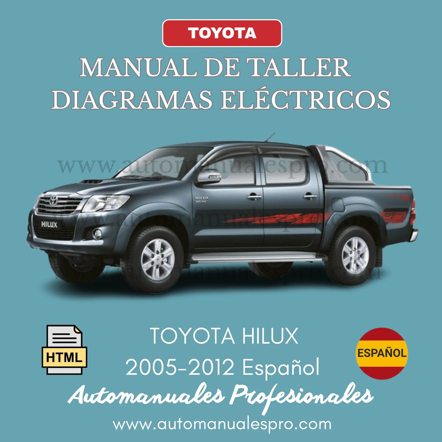 Manual de Taller y Diagramas Toyota Hilux 2005-2012 Español