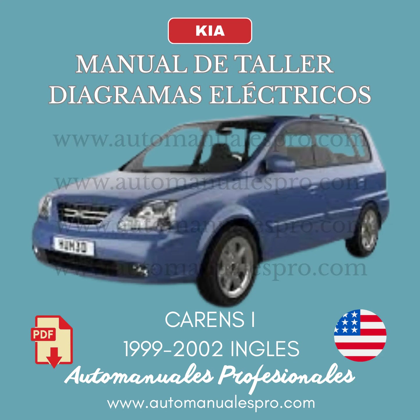 Manual de Taller y Diagramas Eléctricos Kia Carens 1999-2012