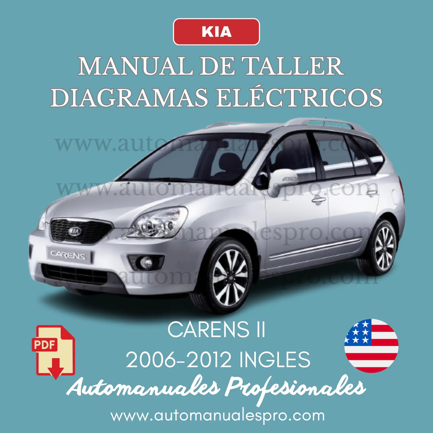 Manual de Taller y Diagramas Eléctricos Kia Carens 1999-2012