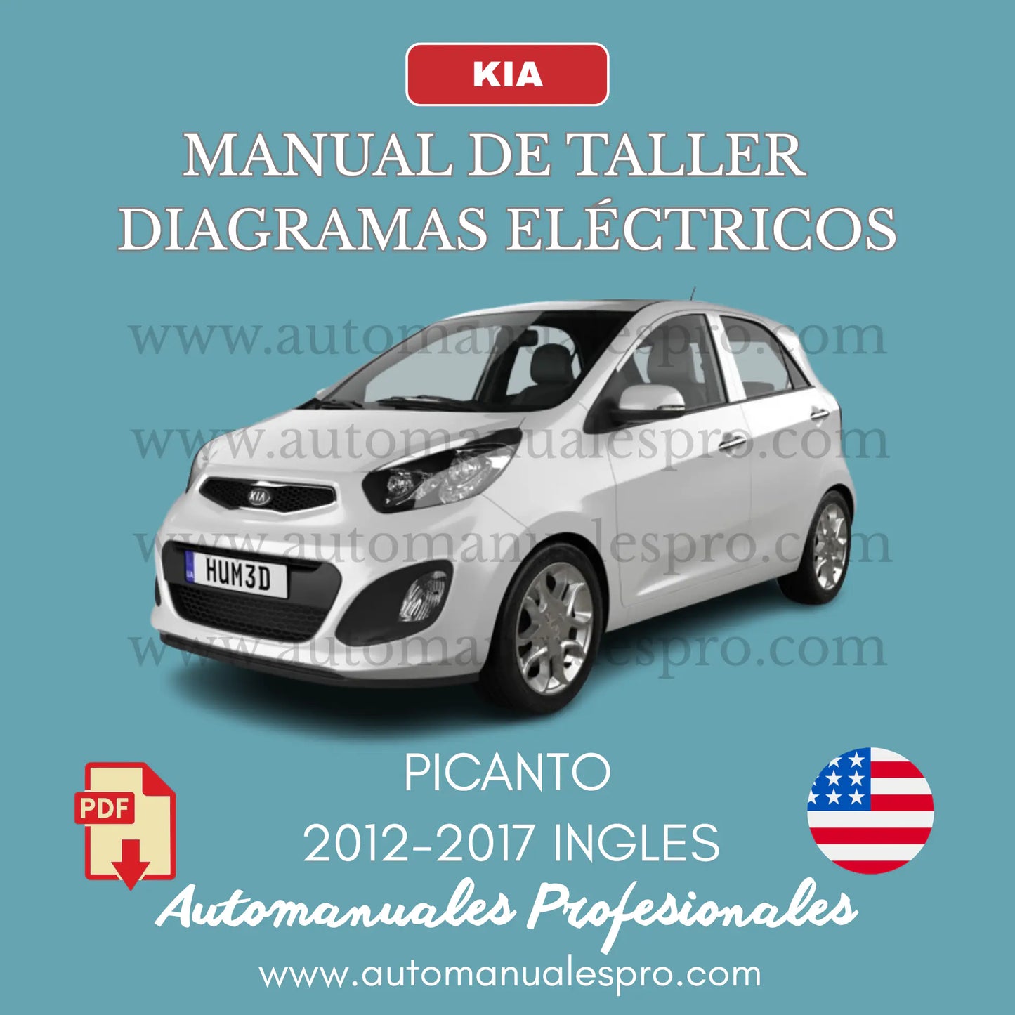 Manual de Taller y Diagrama Eléctrico Kia Picanto 2004-2017