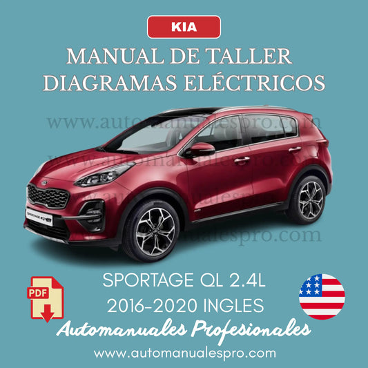 Manual Taller y Diagrama Eléctrico Kia Sportage QL 2016-2020