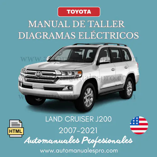 Manual de Taller y Diagramas Land Cruiser J200 (2007-2021)