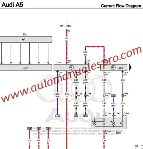 Manual Taller Audi A5, S5, RS5 2007-2017 Incluye Diagramas