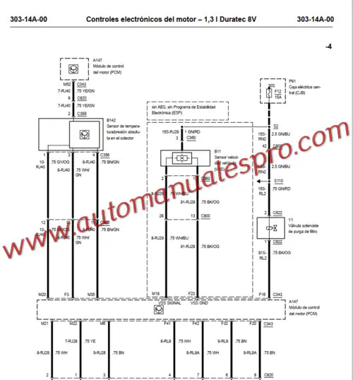 Manual de Taller y Diagramas Ford Fiesta 1999-2005 Español