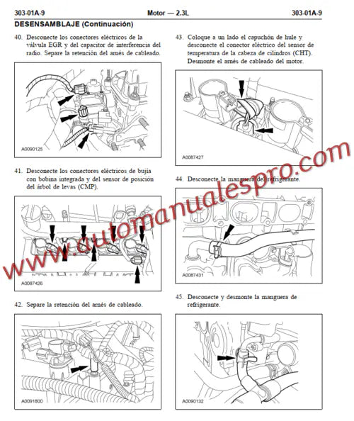 Manual de Taller y Diagramas Ford Escape 2001-2007 Español