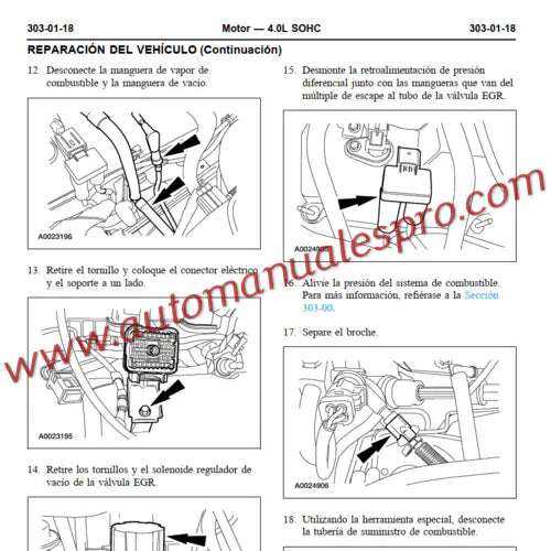 Manual de Taller Diagramas Ford Explorer Sport Trac Español