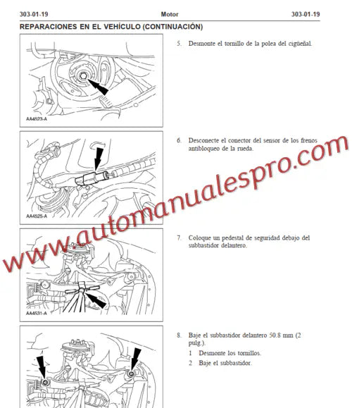 Manual de Taller y Diagramas Ford Windstar 1998-2003 Español