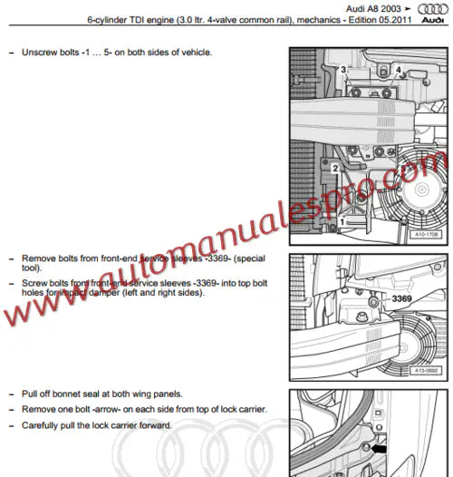 Manual de Taller y Diagramas Audi A8 / S8 (2003-2020)