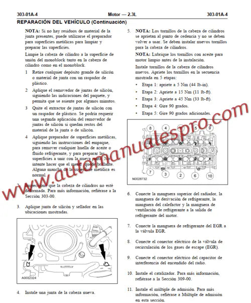 Manual de Taller y Diagramas Ford Escape 2001-2007 Español