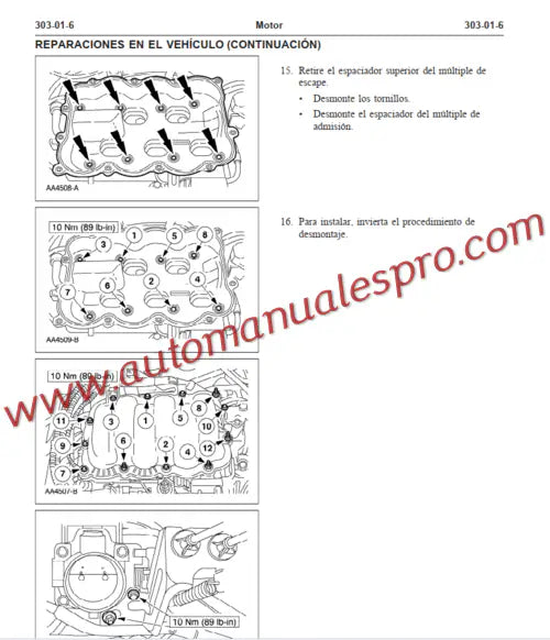 Manual de Taller y Diagramas Ford Windstar 1998-2003 Español