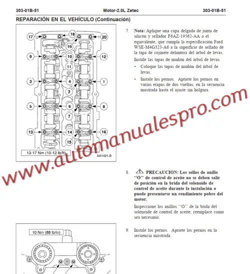 Manual de Taller y Diagramas Ford Escort Tracer (1997-2003)