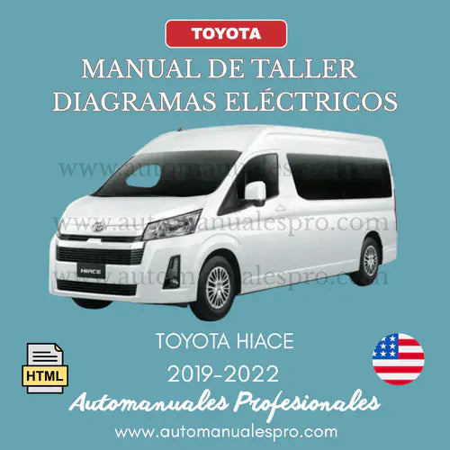 Manual de Taller y Diagramas Toyota Hiace (2019-2022)