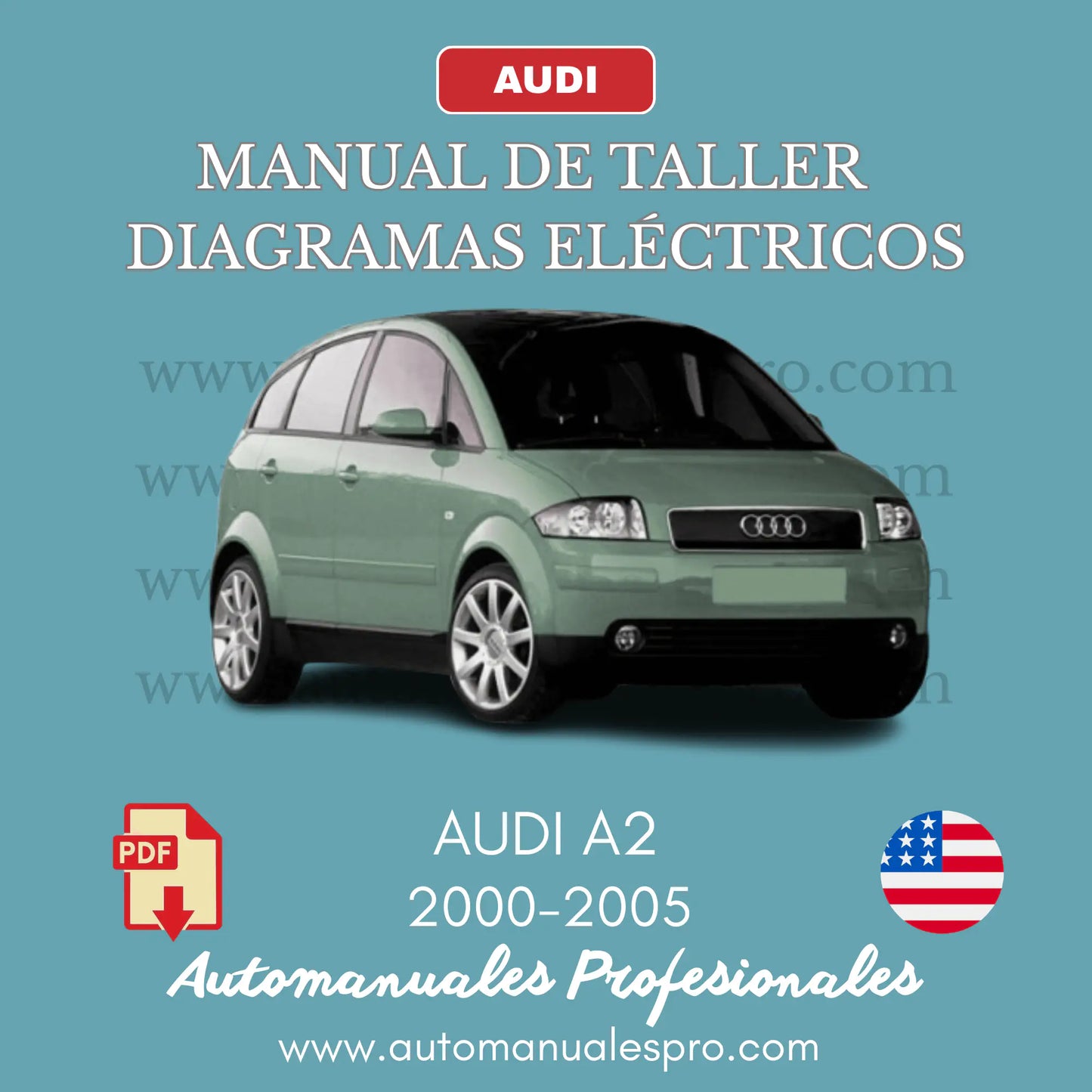 Manual de Taller y Diagramas Audi A2 (2000-2005)