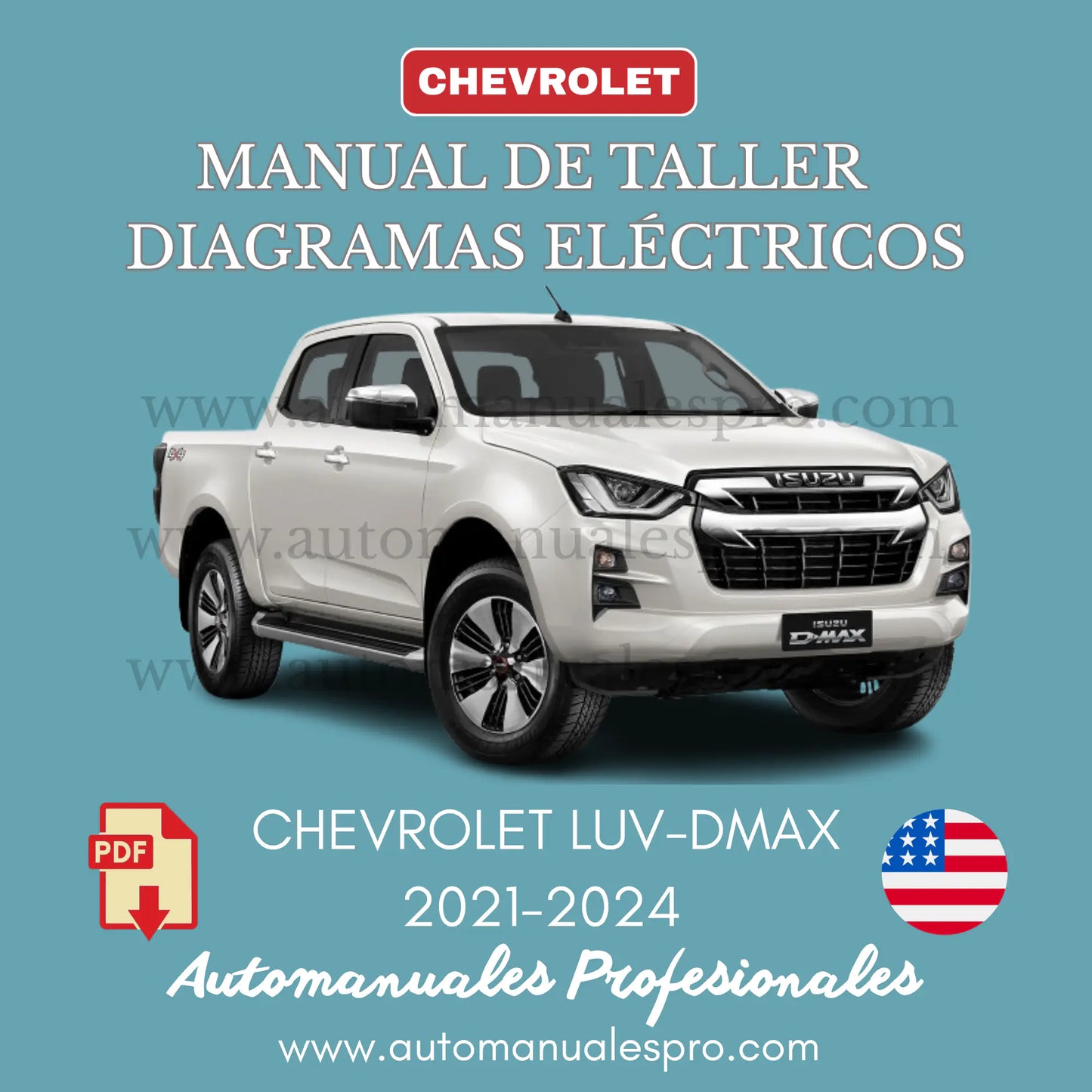 Manual de Taller y Diagramas Isuzu D-Max (2021-2024)