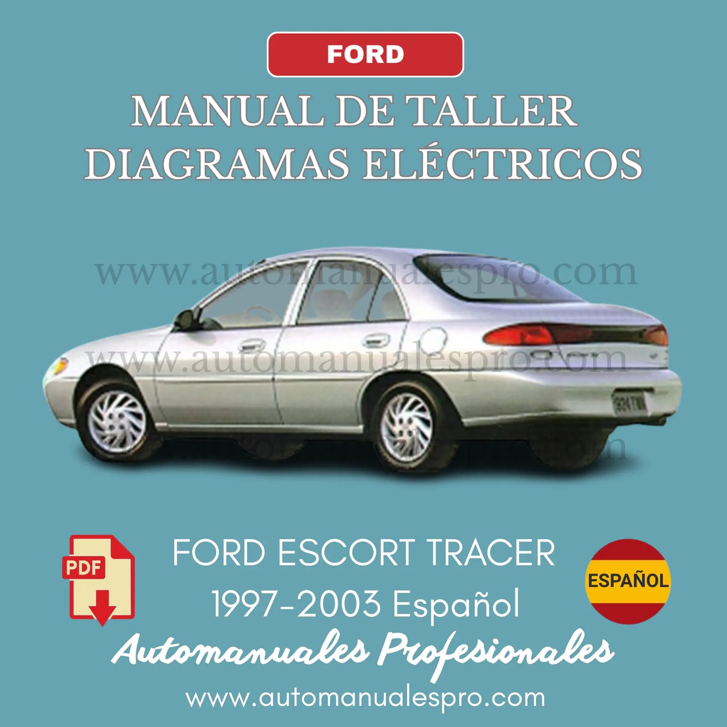 Manual de Taller y Diagramas Ford Escort Tracer (1997-2003)