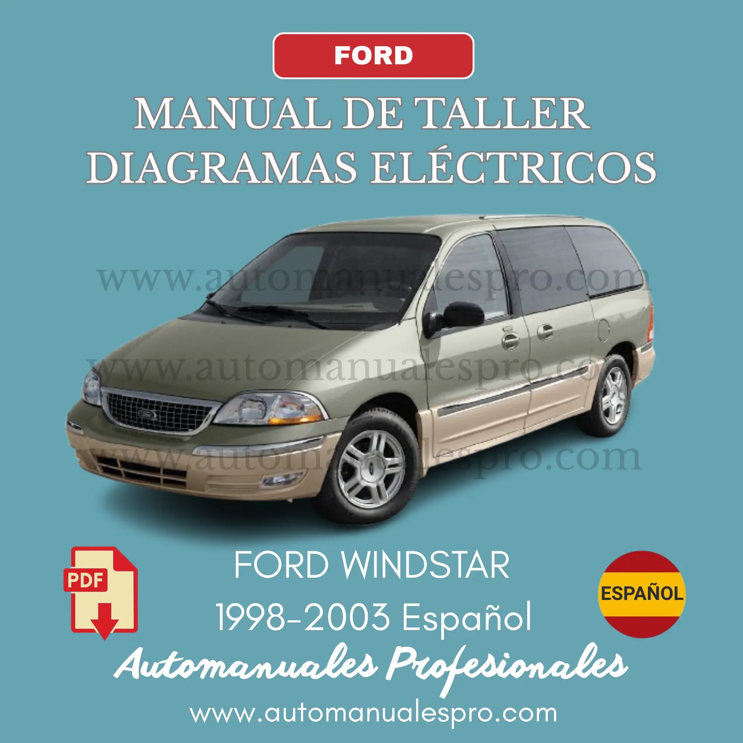 Manual de Taller y Diagramas Ford Windstar 1998-2003 Español