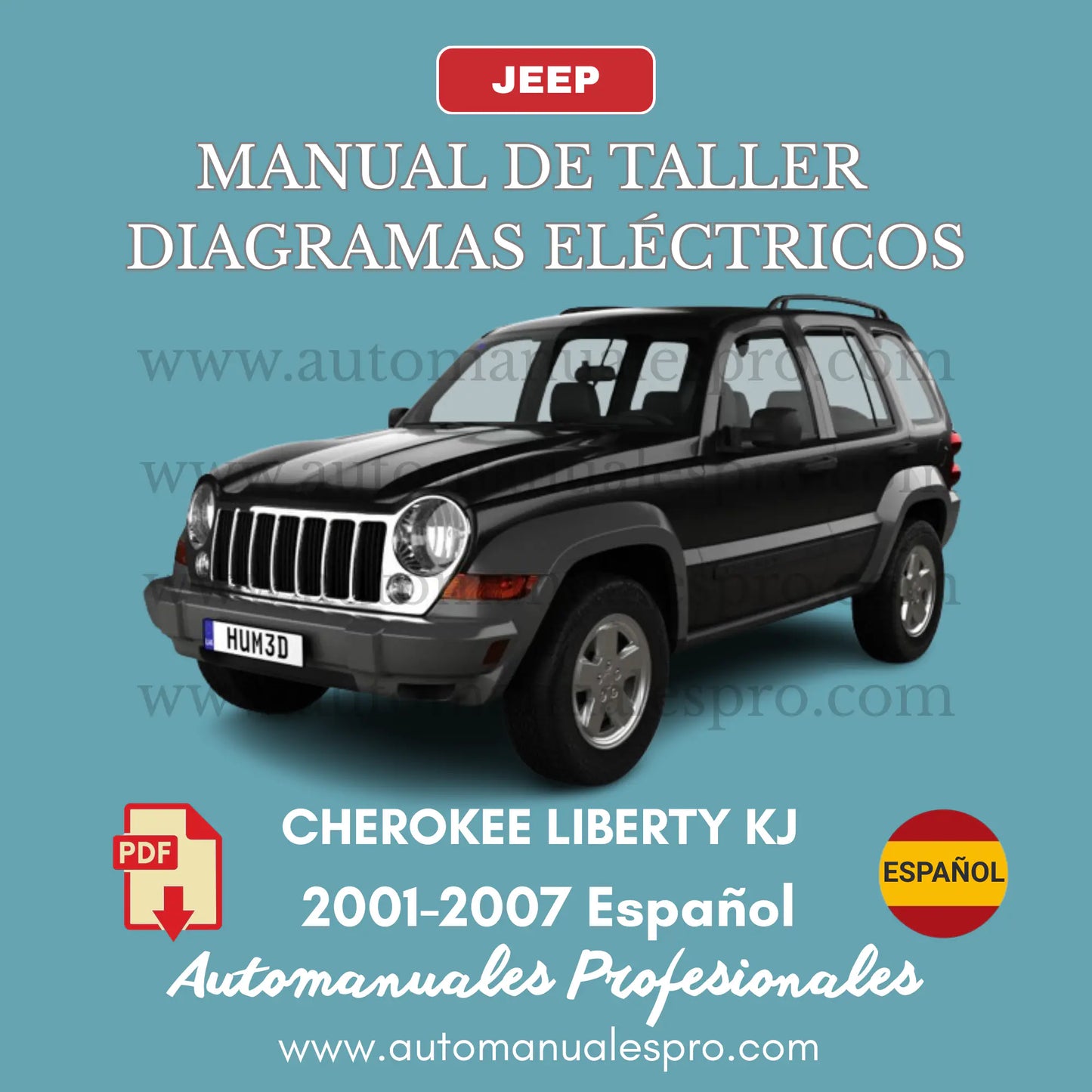 Manual de Taller Jeep Cherokee Liberty KJ 2001-2007 Español