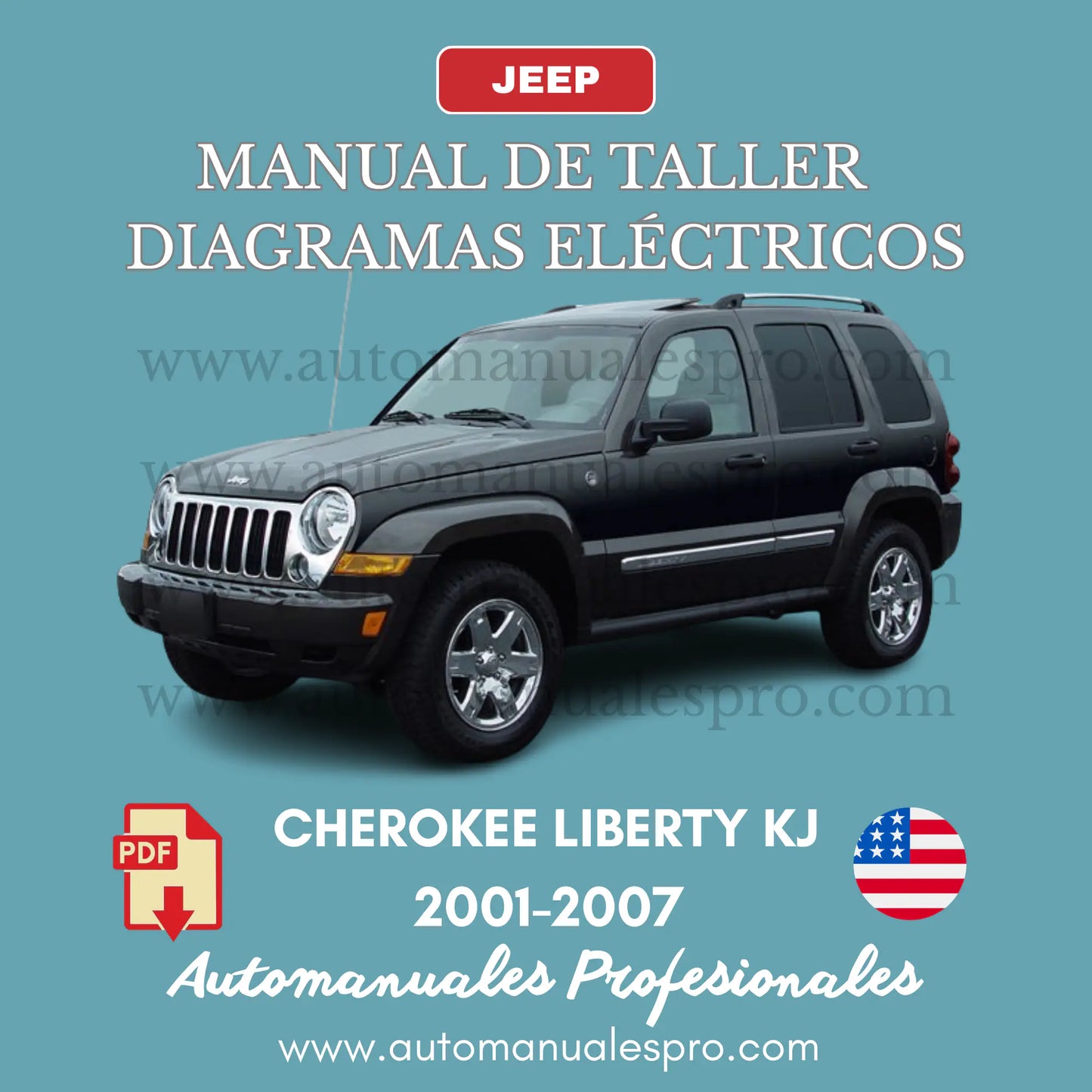 Manual de Taller Jeep Cherokee Liberty KJ 2001-2007 Español