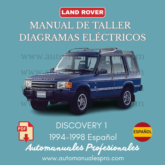 Manual de Taller Land Rover Discovery 1 1994-1998 Español