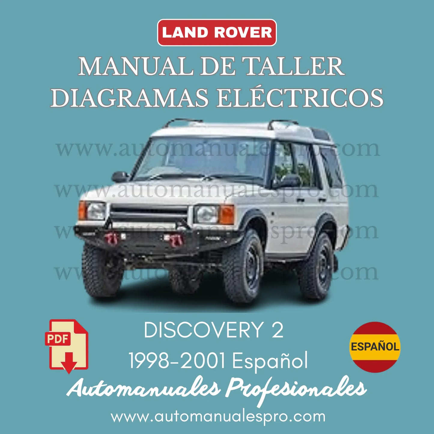 Manual de Taller Land Rover Discovery 2 1998-2001 Español