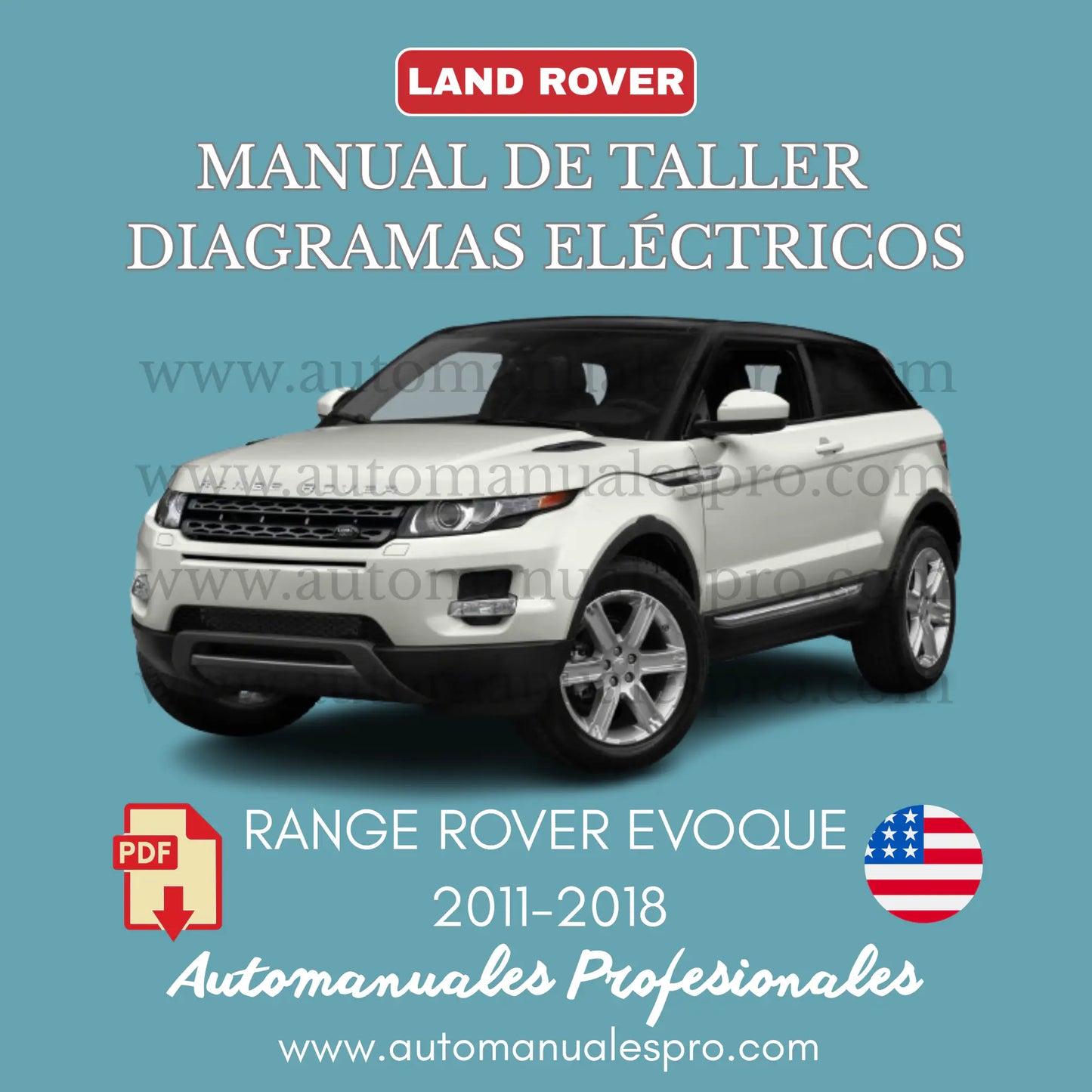 Manual de Taller Land Rover Range Rover Evoque (2011-2018)