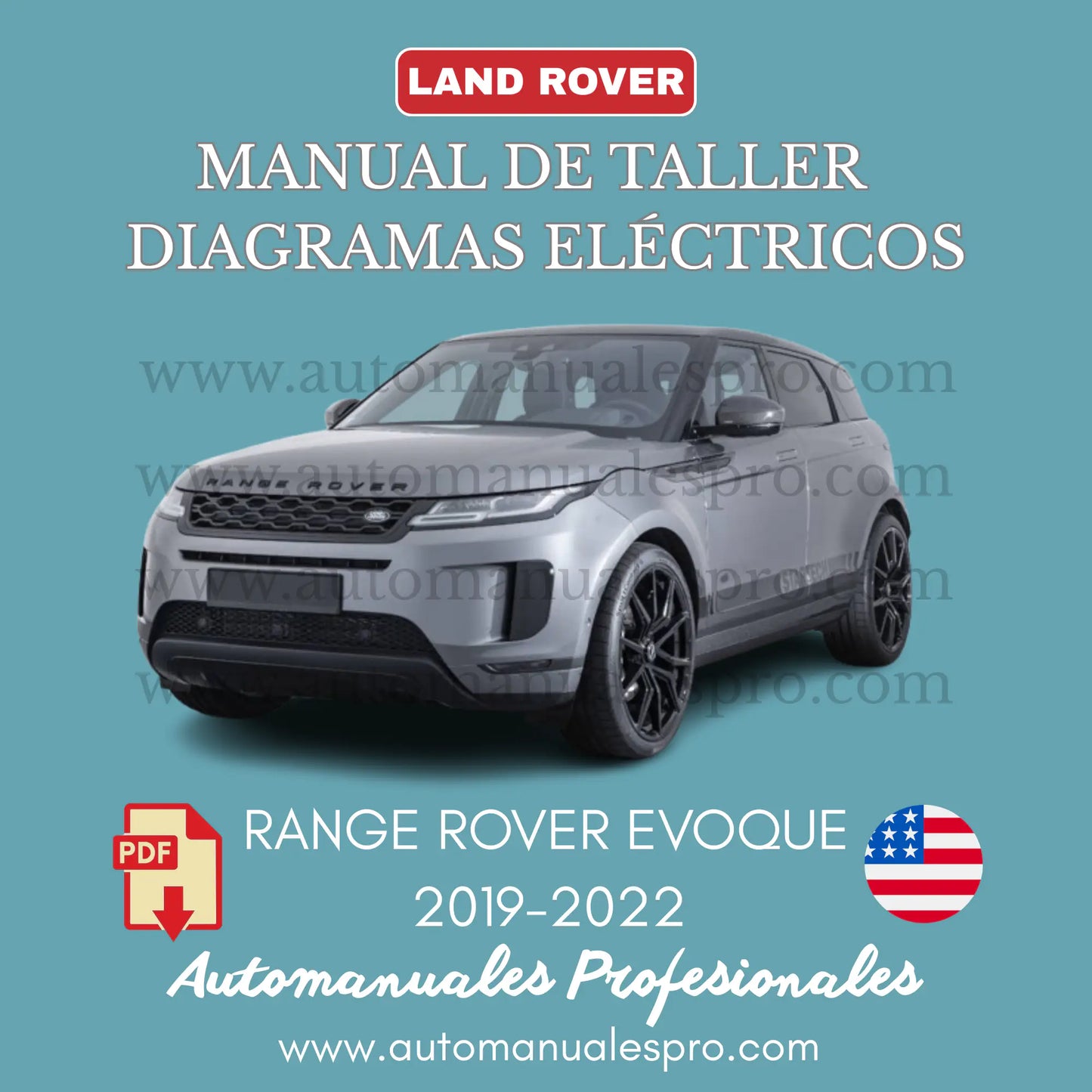 Manual de Taller Land Rover Range Rover Evoque (2019-2023)