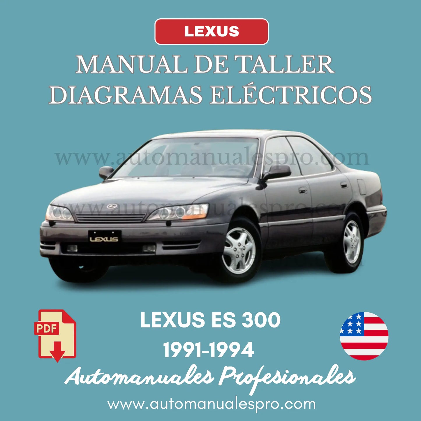Manual de Taller y Diagramas Lexus ES300 1991-1994