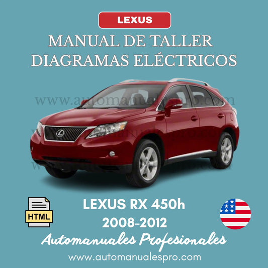 Manual de Taller y Diagramas Lexus RX 450h (2008-2012)