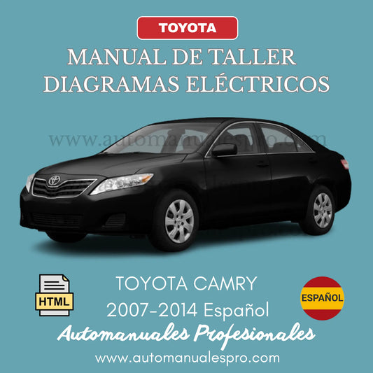 Manual de Taller y Diagramas Toyota Camry 2007-2014 Español