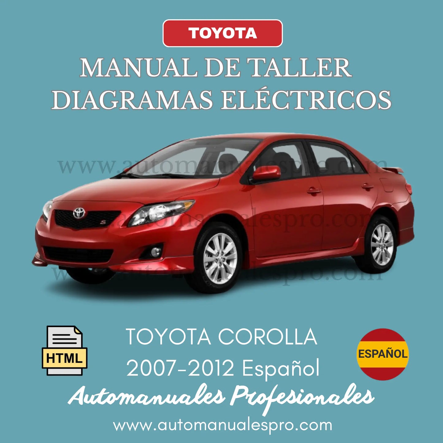 Manual de Taller Diagramas Toyota Corolla 2007-2012 Español