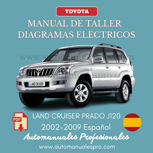Manual Taller Toyota Land Cruiser Prado (2002-2009) Español